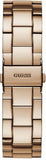 Guess G-Twist Rose Gold Dial Rose Gold Steel Strap Watch for Women - W1082L3