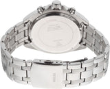 Guess Surge Chronograph Black Dial Silver Steel Strap Watch for Men - W1258G1