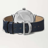 IWC Portofino Automatic Silver Dial Blue Leather Strap Watch for Women - IW357411