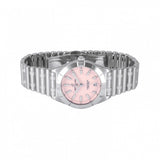 Breitling Chronomat 32 Diamonds Pink Dial Silver Steel Strap Watch for Women - A77310101K1A1