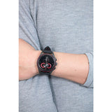 Maserati Traguardo Chronograph Black Dial Black Leather Strap Watch for Men - R8871612023