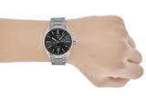 Tag Heuer Carrera Date Black Dial Silver Steel Strap Watch for Men - WBN2110.BA0639