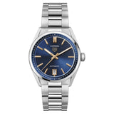 Tag Heuer Carrera Date Blue Dial Silver Steel Strap Watch for Women - WBN2311.BA0001