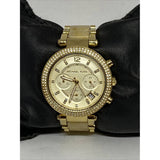 Michael Kors Parker Gold Dial Gold Steel Strap Watch for Women - MK5632