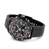 Breitling Endurance Pro Ironman Black Dial Black Rubber Strap Watch for Men - X823101B1B1S1