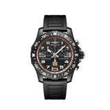 Breitling Endurance Pro Ironman Black Dial Black Rubber Strap Watch for Men - X823101B1B1S1