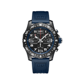 Breitling Endurance Pro Black Dial Blue Rubber Strap Watch for Men - X82310D51B1S1