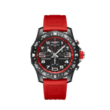 Breitling Endurance Pro Black Dial Red Rubber Strap Watch for Men - X82310D91B1S1