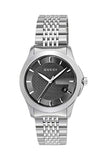 Gucci G Timeless Black Dial Silver Steel Strap Watch For Men - YA126402