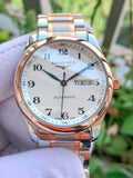 Longines Master Collection Automatic 38.5mm Silver Dial Two Tone Steel Strap Watch for Men - L2.755.5.79.7
