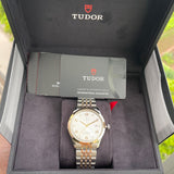 Tudor 1926 Automatic Diamonds Silver Dial Two Tone Steel Strap Watch for Men - M91651-0002