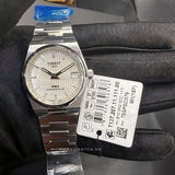 Tissot PRX Powermatic 80 White Dial Silver Steel Strap Watch for Men - T137.207.11.111.00