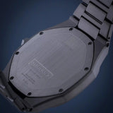 D1 Milano Ultra Thin Blue Dial Gray Steel Strap Watch for Men - D1-UTBJ12