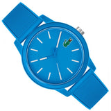 Lacoste 12.12 Blue Dial Blue Silicone Strap Watch for Men - 2011193