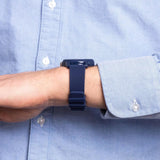 Lacoste 12.12 Blue Dial Blue Silicon Strap Watch for Men - 2010987