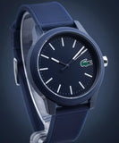 Lacoste 12.12 Blue Dial Blue Silicon Strap Watch for Men - 2010987