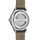 Tissot Le Locle Powermatic 80 Silver Dial Black Leather Strap Watch For Men - T006.407.16.033.00
