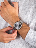 Tommy Hilfiger Harrison Quartz Grey Dial Silver Mesh Bracelet Watch for Men - 1790877